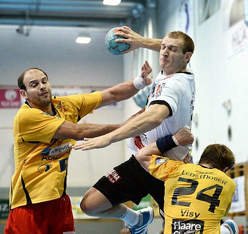 Handball, UHK Krems - HSG  Baernbach / Koeflach