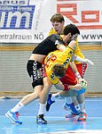 04.03.2015, Krems, Handball, OEHB Cup / M, Viertelfinale,  UHK Krems, Bregenz<br>BABARSKAS Gerdas, NEUHOLD Christoph, GAVRANOVIC Filip<br><br>Copyright DIENER / Zierlinger Karl<br>Marktgasse 3-7 / 4 / 5 / 21<br>A-1090 Wien<br>Telefax +43 1 955 32 35<br>Mobil +43 676 629 98 51<br>BA-CA<br>Bank Nr. 12000<br>Account Nr. 00712 223 783<br>e-mail: agentur@diener.at<br>Datenbank: www.diener.at