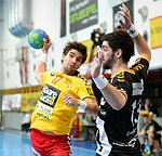 04.03.2015, Krems, Handball, OEHB Cup / M, Viertelfinale,  UHK Krems, Bregenz<br>SCHOPF Tobias, GAVRANOVIC Filip<br><br>Copyright DIENER / Zierlinger Karl<br>Marktgasse 3-7 / 4 / 5 / 21<br>A-1090 Wien<br>Telefax +43 1 955 32 35<br>Mobil +43 676 629 98 51<br>BA-CA<br>Bank Nr. 12000<br>Account Nr. 00712 223 783<br>e-mail: agentur@diener.at<br>Datenbank: www.diener.at