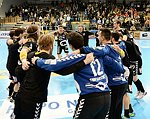04.03.2015, Krems, Handball, OEHB Cup / M, Viertelfinale,  UHK Krems, BregeNZ<br>Siegesjubel Bregenz<br><br>Copyright DIENER / Zierlinger Karl<br>Marktgasse 3-7 / 4 / 5 / 21<br>A-1090 Wien<br>Telefax +43 1 955 32 35<br>Mobil +43 676 629 98 51<br>BA-CA<br>Bank Nr. 12000<br>Account Nr. 00712 223 783<br>e-mail: agentur@diener.at<br>Datenbank: www.diener.at