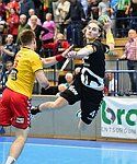 11.04.2015, Krems, Handball, Handball Liga Austria, HLA, OPO, UHK Krems, Bregenz,<br>WAGNER Maximilian, HEDIN Amadeus<br><br><br><br>Copyright DIENER / Zierlinger Karl<br>Marktgasse 3-7 / 4 / 5 / 21<br>A-1090 Wien<br>Telefax +43 1 955 32 35<br>Mobil +43 676 629 98 51<br>BA-CA<br>Bank Nr. 12000<br>Account Nr. 00712 223 783<br>e-mail: agentur@diener.at<br>Datenbank: www.diener.at