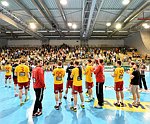 11.04.2015, Krems, Handball, Handball Liga Austria, HLA, OPO, UHK Krems, Bregenz,<br>Abschied von Fans und OPO<br><br><br><br>Copyright DIENER / Zierlinger Karl<br>Marktgasse 3-7 / 4 / 5 / 21<br>A-1090 Wien<br>Telefax +43 1 955 32 35<br>Mobil +43 676 629 98 51<br>BA-CA<br>Bank Nr. 12000<br>Account Nr. 00712 223 783<br>e-mail: agentur@diener.at<br>Datenbank: www.diener.at