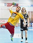 11.04.2015, Krems, Handball, Handball Liga Austria, HLA, OPO, UHK Krems, Bregenz,<br>CHALUPA Georg, HEDIN Amadeus<br><br><br><br>Copyright DIENER / Zierlinger Karl<br>Marktgasse 3-7 / 4 / 5 / 21<br>A-1090 Wien<br>Telefax +43 1 955 32 35<br>Mobil +43 676 629 98 51<br>BA-CA<br>Bank Nr. 12000<br>Account Nr. 00712 223 783<br>e-mail: agentur@diener.at<br>Datenbank: www.diener.at