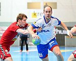 07.03.2015, Krems, Handball, Handball Liga Austria, HLA, OPO, UHK Krems, HC Hard,<br>BABARSKAS Gerdas, SCHLINGER Roland<br><br>Copyright DIENER / Zierlinger Karl<br>Marktgasse 3-7 / 4 / 5 / 21<br>A-1090 Wien<br>Telefax +43 1 955 32 35<br>Mobil +43 676 629 98 51<br>BA-CA<br>Bank Nr. 12000<br>Account Nr. 00712 223 783<br>e-mail: agentur@diener.at<br>Datenbank: www.diener.at