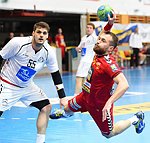 24.03.2015, Krems, Handball, Handball Liga Austria, HLA, OPO, UHK Krems, Team 94,<br>WAGNER Tobias, BRUNNER Florian<br><br><br><br>Copyright DIENER / Zierlinger Karl<br>Marktgasse 3-7 / 4 / 5 / 21<br>A-1090 Wien<br>Telefax +43 1 955 32 35<br>Mobil +43 676 629 98 51<br>BA-CA<br>Bank Nr. 12000<br>Account Nr. 00712 223 783<br>e-mail: agentur@diener.at<br>Datenbank: www.diener.at