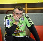 16.02.2015, Krems, Handball, Handball Liga Austria, HLA, OPO, UHK Krems, WAT Margareten,<br>BILYK Sergiy<br><br><br>Copyright DIENER / Zierlinger<br>Marktgasse 3-7 / 4 / 5 / 21<br>A-1090 Wien<br>Telefax +43 1 955 32 35<br>Mobil +43 676 629 98 51<br>BA-CA<br>Bank Nr. 12000<br>Account Nr. 00712 223 783<br>e-mail: agentur@diener.at<br>Datenbank: www.diener.at