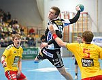 16.02.2015, Krems, Handball, Handball Liga Austria, HLA, OPO, UHK Krems, WAT Margareten,<br>BABARSKAS Gerdas, BILYK Nikola, WAGNER Maximilian<br><br><br>Copyright DIENER / Zierlinger<br>Marktgasse 3-7 / 4 / 5 / 21<br>A-1090 Wien<br>Telefax +43 1 955 32 35<br>Mobil +43 676 629 98 51<br>BA-CA<br>Bank Nr. 12000<br>Account Nr. 00712 223 783<br>e-mail: agentur@diener.at<br>Datenbank: www.diener.at
