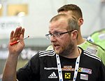 16.02.2015, Krems, Handball, Handball Liga Austria, HLA, OPO, UHK Krems, WAT Margareten,<br>ECKL Peter<br><br><br><br>Copyright DIENER / Zierlinger<br>Marktgasse 3-7 / 4 / 5 / 21<br>A-1090 Wien<br>Telefax +43 1 955 32 35<br>Mobil +43 676 629 98 51<br>BA-CA<br>Bank Nr. 12000<br>Account Nr. 00712 223 783<br>e-mail: agentur@diener.at<br>Datenbank: www.diener.at