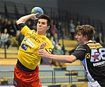 16.02.2015, Krems, Handball, Handball Liga Austria, HLA, OPO, UHK Krems, WAT Margareten,<br><br><br><br>Copyright / www. sportfotos. at<br>Missongasse 21<br>A - 3500 Krems<br>zierlinger@sportfotos.at<br>www.sportfotos.at<br>Kremser Bank <br>BIC SPKDAT21XXX<br>IBAN AT392022800704000918<br>