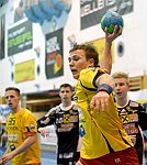 16.02.2015, Krems, Handball, Handball Liga Austria, HLA, OPO, UHK Krems, WAT Margareten,<br><br><br><br>Copyright / www. sportfotos. at<br>Missongasse 21<br>A - 3500 Krems<br>zierlinger@sportfotos.at<br>www.sportfotos.at<br>Kremser Bank <br>BIC SPKDAT21XXX<br>IBAN AT392022800704000918<br>