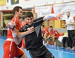 08.01.2015, Krems, Handball, Laenderspiel, Nationalteam, Testspiel, Oesterreich, Schweiz<br>SVALJEN Michal, WAGESREITER Markus<br><br><br>Copyright DIENER / Zierlinger<br>Marktgasse 3-7 / 4 / 5 / 21<br>A-1090 Wien<br>Telefax +43 1 955 32 35<br>Mobil +43 676 629 98 51<br>BA-CA<br>Bank Nr. 12000<br>Account Nr. 00712 223 783<br>e-mail: agentur@diener.at<br>Datenbank: www.diener.at