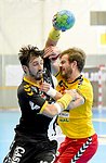 06.12. 2014, Krems, Handball, Handball Liga Austria, HLA, GD, UHK Krems, Bregenz,<br>MAYER Lucas, FEICHTINGER Sebastian<br><br><br><br>Copyright DIENER / Zierlinger Karl<br>Marktgasse 3-7 / 4 / 5 / 21<br>A-1090 Wien<br>Telefax +43 1 955 32 35<br>Mobil +43 676 629 98 51<br>BA-CA<br>Bank Nr. 12000<br>Account Nr. 00712 223 783<br>e-mail: agentur@diener.at<br>Datenbank: www.diener.at