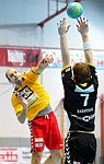 06.12. 2014, Krems, Handball, Handball Liga Austria, HLA, GD, UHK Krems, Bregenz,<br>MITKOV Vlatko, BABARSKAS Povilas<br><br><br><br>Copyright DIENER / Zierlinger Karl<br>Marktgasse 3-7 / 4 / 5 / 21<br>A-1090 Wien<br>Telefax +43 1 955 32 35<br>Mobil +43 676 629 98 51<br>BA-CA<br>Bank Nr. 12000<br>Account Nr. 00712 223 783<br>e-mail: agentur@diener.at<br>Datenbank: www.diener.at
