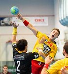 06.12. 2014, Krems, Handball, Handball Liga Austria, HLA, GD, UHK Krems, Bregenz,<br>MAYER Lucas, NEUHOLD Christoph<br><br><br><br>Copyright DIENER / Zierlinger Karl<br>Marktgasse 3-7 / 4 / 5 / 21<br>A-1090 Wien<br>Telefax +43 1 955 32 35<br>Mobil +43 676 629 98 51<br>BA-CA<br>Bank Nr. 12000<br>Account Nr. 00712 223 783<br>e-mail: agentur@diener.at<br>Datenbank: www.diener.at