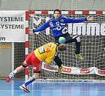 06.12. 2014, Krems, Handball, Handball Liga Austria, HLA, GD, UHK Krems, Bregenz,<br>VISY Norbert, SUPPANSCHITZ Juergen<br><br><br><br>Copyright DIENER / Zierlinger Karl<br>Marktgasse 3-7 / 4 / 5 / 21<br>A-1090 Wien<br>Telefax +43 1 955 32 35<br>Mobil +43 676 629 98 51<br>BA-CA<br>Bank Nr. 12000<br>Account Nr. 00712 223 783<br>e-mail: agentur@diener.at<br>Datenbank: www.diener.at