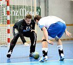 13.09.2014, Krems, Handball, Handball Liga Austria, HLA, GD, UHK Krems, HC Hard,<br>SHEJBAL Mihal, KNAUTH Michael<br><br><br>Copyright / www. sportfotos. at<br>Missongasse 21<br>A - 3500 Krems<br>zierlinger@sportfotos.at<br>www.sportfotos.at<br>Kremser Bank <br>BIC SPKDAT21XXX<br>IBAN AT392022800704000918<br>