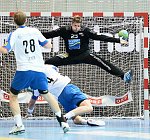13.09.2014, Krems, Handball, Handball Liga Austria, HLA, GD, UHK Krems, HC Hard,<br>ZEINER Gerald, KOZIMA Kresimir, SHEJBAL Mihal<br><br><br>Copyright / www. sportfotos. at<br>Missongasse 21<br>A - 3500 Krems<br>zierlinger@sportfotos.at<br>www.sportfotos.at<br>Kremser Bank <br>BIC SPKDAT21XXX<br>IBAN AT392022800704000918<br>