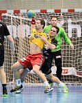 08.11.2014, Krems, Handball, Handball Liga Austria, HLA, GD, UHK Krems - HSG  Baernbach / Koeflach,<br>WALZER Guenther, MAURER Peter<br><br><br><br>Copyright DIENER / Zierlinger<br>Marktgasse 3-7 / 4 / 5 / 21<br>A-1090 Wien<br>Telefax +43 1 955 32 35<br>Mobil +43 676 629 98 51<br>BA-CA<br>Bank Nr. 12000<br>Account Nr. 00712 223 783<br>e-mail: agentur@diener.at<br>Datenbank: www.diener.at