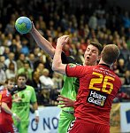 21.11.2014, Krems, Handball, Handball Liga Austria, HLA, GD, UHK Krems, SG Westwien,<br>HERMANN Alexander, VIZVARY Kristof<br><br><br><br>Copyright DIENER / Zierlinger Karl<br>Marktgasse 3-7 / 4 / 5 / 21<br>A-1090 Wien<br>Telefax +43 1 955 32 35<br>Mobil +43 676 629 98 51<br>BA-CA<br>Bank Nr. 12000<br>Account Nr. 00712 223 783<br>e-mail: agentur@diener.at<br>Datenbank: www.diener.at