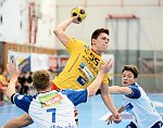 30.08.2014, Krems, Handball, Handball Liga Austria, HLA, U-20, UHK Krems, SU St. Poelten,<br><br><br><br>Copyright / www. sportfotos. at<br>Missongasse 21<br>A - 3500 Krems<br>zierlinger@sportfotos.at<br>www.sportfotos.at<br>Kremser Bank <br>BIC SPKDAT21XXX<br>IBAN AT392022800704000918<br>