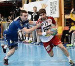 30.08.2014, Krems, Handball, Handball Liga Austria, HLA, GD, UHK Krems, SU St. Poelten,<br>BAJGORIC Alen, SCHOPF Tobias<br><br><br>Copyright / www. sportfotos. at<br>Missongasse 21<br>A - 3500 Krems<br>zierlinger@sportfotos.at<br>www.sportfotos.at<br>Kremser Bank <br>BIC SPKDAT21XXX<br>IBAN AT392022800704000918<br>