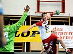 27.09.2014, Krems, Handball, Handball Liga Austria, HLA, GD, UHK Krems, Union Leoben,<br>FILZWIESER Wolfgang, VISY Norbert<br><br><br>Copyright / www. sportfotos. at<br>Missongasse 21<br>A - 3500 Krems<br>zierlinger@sportfotos.at<br>www.sportfotos.at<br>Kremser Bank <br>BIC SPKDAT21XXX<br>IBAN AT392022800704000918<br>