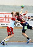 27.09.2014, Krems, Handball, Handball Liga Austria, HLA, GD, UHK Krems, Union Leoben,<br>VIZVARY Kristof, PETREIKIS Benas<br><br><br>Copyright / www. sportfotos. at<br>Missongasse 21<br>A - 3500 Krems<br>zierlinger@sportfotos.at<br>www.sportfotos.at<br>Kremser Bank <br>BIC SPKDAT21XXX<br>IBAN AT392022800704000918<br>