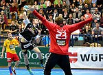 19.12. 2014, Krems, Handball, Handball Liga Austria, HLA, GD, UHK Krems, WAT Margareten,<br>VISY Norbert, BILYK Nikola, SHEJBAL Mihal<br><br><br><br>Copyright DIENER / Zierlinger<br>Marktgasse 3-7 / 4 / 5 / 21<br>A-1090 Wien<br>Telefax +43 1 955 32 35<br>Mobil +43 676 629 98 51<br>BA-CA<br>Bank Nr. 12000<br>Account Nr. 00712 223 783<br>e-mail: agentur@diener.at<br>Datenbank: www.diener.at