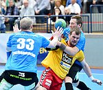 06.05.2016,  Krems,  Handball,  Handball Liga Austria,  HLA, VF,  UHK Krems,  Union Leoben,<br>TRUCHANOVICIUS Jonas, FEICHTINGER Sebastian, KOVACECH Marek<br><br><br>Copyright DIENER / Zierlinger <br>Marktgasse 3-7 / 4 / 5 / 21<br>A-1090 Wien<br>Telefax +43 1 955 32 35<br>Mobil +43 676 629 98 51<br>BA-CA<br>Bank Nr. 12000<br>Account Nr. 00712 223 783<br>e-mail: agentur@diener.at<br>Datenbank: www.diener.at