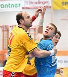 06.05.2016,  Krems,  Handball,  Handball Liga Austria,  HLA, VF,  UHK Krems,  Union Leoben,<br>MITKOV Vlatko, PETREIKIS Benas<br><br><br>Copyright DIENER / Zierlinger <br>Marktgasse 3-7 / 4 / 5 / 21<br>A-1090 Wien<br>Telefax +43 1 955 32 35<br>Mobil +43 676 629 98 51<br>BA-CA<br>Bank Nr. 12000<br>Account Nr. 00712 223 783<br>e-mail: agentur@diener.at<br>Datenbank: www.diener.at