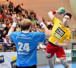 06.05.2016,  Krems,  Handball,  Handball Liga Austria,  HLA, VF,  UHK Krems,  Union Leoben,<br>SCHWARZ Andreas, TOMANN Aron<br><br><br>Copyright DIENER / Zierlinger <br>Marktgasse 3-7 / 4 / 5 / 21<br>A-1090 Wien<br>Telefax +43 1 955 32 35<br>Mobil +43 676 629 98 51<br>BA-CA<br>Bank Nr. 12000<br>Account Nr. 00712 223 783<br>e-mail: agentur@diener.at<br>Datenbank: www.diener.at