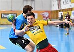 06.05.2016,  Krems,  Handball,  Handball Liga Austria,  HLA, VF,  UHK Krems,  Union Leoben,<br>SALBRECHTER Stefan Bernhard, TOMANN Aron<br><br><br>Copyright DIENER / Zierlinger <br>Marktgasse 3-7 / 4 / 5 / 21<br>A-1090 Wien<br>Telefax +43 1 955 32 35<br>Mobil +43 676 629 98 51<br>BA-CA<br>Bank Nr. 12000<br>Account Nr. 00712 223 783<br>e-mail: agentur@diener.at<br>Datenbank: www.diener.at