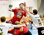 02.03.2016, Krems, Handball, OEHB-Cup, M-VF, UHK Krems - HSG Baernbach / Koeflach,<br>KOLAR Goran, SURAC Domagoj, NEUHOLD Christoph, GREBENAR Gabor<br><br>Copyright DIENER / Zierlinger<br>Marktgasse 3-7 / 4 / 5 / 21<br>A-1090 Wien<br>Telefax +43 1 955 32 35<br>Mobil +43 676 629 98 51<br>BA-CA<br>Bank Nr. 12000<br>Account Nr. 00712 223 783<br>e-mail: agentur@diener.at<br>Datenbank: www.diener.at
