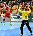 02.03.2016, Krems, Handball, OEHB-Cup, M-VF, UHK Krems - HSG Baernbach / Koeflach,<br>SCHOPF Tobias, SZABO Peter<br><br>Copyright DIENER / Zierlinger<br>Marktgasse 3-7 / 4 / 5 / 21<br>A-1090 Wien<br>Telefax +43 1 955 32 35<br>Mobil +43 676 629 98 51<br>BA-CA<br>Bank Nr. 12000<br>Account Nr. 00712 223 783<br>e-mail: agentur@diener.at<br>Datenbank: www.diener.at