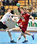 02.03.2016, Krems, Handball, OEHB-Cup, M-VF, UHK Krems - HSG Baernbach / Koeflach,<br>KULENOVIC Alen, MORITZ Philipp, FEICHTINGER Sebastian<br><br><br>Copyright DIENER / Zierlinger<br>Marktgasse 3-7 / 4 / 5 / 21<br>A-1090 Wien<br>Telefax +43 1 955 32 35<br>Mobil +43 676 629 98 51<br>BA-CA<br>Bank Nr. 12000<br>Account Nr. 00712 223 783<br>e-mail: agentur@diener.at<br>Datenbank: www.diener.at