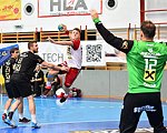 20.11.2015, Krems, Handball, Handball Liga Austria, HLA, GD, UHK Krems - HSG  Baernbach / Koeflach,<br>SCHERR Thomas, GREBENAR gabor, NEUHOLD Christoph, SZABO Peter<br><br><br><br>Copyright DIENER / Zierlinger<br>Marktgasse 3-7 / 4 / 5 / 21<br>A-1090 Wien<br>Telefax +43 1 955 32 35<br>Mobil +43 676 629 98 51<br>BA-CA<br>Bank Nr. 12000<br>Account Nr. 00712 223 783<br>e-mail: agentur@diener.at<br>Datenbank: www.diener.at