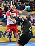 20.11.2015, Krems, Handball, Handball Liga Austria, HLA, GD, UHK Krems - HSG  Baernbach / Koeflach,<br>BOZSO Andras, HALLMANN Christian<br><br><br><br>Copyright DIENER / Zierlinger<br>Marktgasse 3-7 / 4 / 5 / 21<br>A-1090 Wien<br>Telefax +43 1 955 32 35<br>Mobil +43 676 629 98 51<br>BA-CA<br>Bank Nr. 12000<br>Account Nr. 00712 223 783<br>e-mail: agentur@diener.at<br>Datenbank: www.diener.at