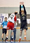 20.11.2015, Krems, Handball, Handball Liga Austria, HLA, GD, UHK Krems - HSG  Baernbach / Koeflach,<br>MITKOV Vlatko, HALLMANN Christian<br><br><br><br>Copyright DIENER / Zierlinger<br>Marktgasse 3-7 / 4 / 5 / 21<br>A-1090 Wien<br>Telefax +43 1 955 32 35<br>Mobil +43 676 629 98 51<br>BA-CA<br>Bank Nr. 12000<br>Account Nr. 00712 223 783<br>e-mail: agentur@diener.at<br>Datenbank: www.diener.at
