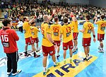 26.10.2015, Krems, Handball, Handball Liga Austria, HLA, GD, UHK Krems, Bregenz,<br>Krems Siegesjubel<br><br><br><br>Copyright DIENER / Zierlinger Karl<br>Marktgasse 3-7 / 4 / 5 / 21<br>A-1090 Wien<br>Telefax +43 1 955 32 35<br>Mobil +43 676 629 98 51<br>BA-CA<br>Bank Nr. 12000<br>Account Nr. 00712 223 783<br>e-mail: agentur@diener.at<br>Datenbank: www.diener.at