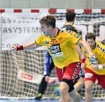 26.10.2015, Krems, Handball, Handball Liga Austria, HLA, GD, UHK Krems, Bregenz,<br>NEUHOLD Christoph<br><br><br><br>Copyright DIENER / Zierlinger Karl<br>Marktgasse 3-7 / 4 / 5 / 21<br>A-1090 Wien<br>Telefax +43 1 955 32 35<br>Mobil +43 676 629 98 51<br>BA-CA<br>Bank Nr. 12000<br>Account Nr. 00712 223 783<br>e-mail: agentur@diener.at<br>Datenbank: www.diener.at