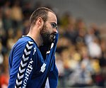 26.10.2015, Krems, Handball, Handball Liga Austria, HLA, GD, UHK Krems, Bregenz,<br>ALEKSIC Goran<br><br><br>Copyright DIENER / Zierlinger Karl<br>Marktgasse 3-7 / 4 / 5 / 21<br>A-1090 Wien<br>Telefax +43 1 955 32 35<br>Mobil +43 676 629 98 51<br>BA-CA<br>Bank Nr. 12000<br>Account Nr. 00712 223 783<br>e-mail: agentur@diener.at<br>Datenbank: www.diener.at