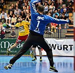 26.10.2015, Krems, Handball, Handball Liga Austria, HLA, GD, UHK Krems, Bregenz,<br>SCHOPF Tobias, ALEKSIC Goran<br><br><br><br>Copyright DIENER / Zierlinger Karl<br>Marktgasse 3-7 / 4 / 5 / 21<br>A-1090 Wien<br>Telefax +43 1 955 32 35<br>Mobil +43 676 629 98 51<br>BA-CA<br>Bank Nr. 12000<br>Account Nr. 00712 223 783<br>e-mail: agentur@diener.at<br>Datenbank: www.diener.at