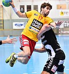 26.10.2015, Krems, Handball, Handball Liga Austria, HLA, GD, UHK Krems, Bregenz,<br>SCHOPF Tobias, HANSEN Espen Lie<br><br><br><br>Copyright DIENER / Zierlinger Karl<br>Marktgasse 3-7 / 4 / 5 / 21<br>A-1090 Wien<br>Telefax +43 1 955 32 35<br>Mobil +43 676 629 98 51<br>BA-CA<br>Bank Nr. 12000<br>Account Nr. 00712 223 783<br>e-mail: agentur@diener.at<br>Datenbank: www.diener.at