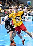 26.10.2015, Krems, Handball, Handball Liga Austria, HLA, GD, UHK Krems, Bregenz,<br>HANSEN Espen Lie, VISY Norbert<br><br><br><br>Copyright DIENER / Zierlinger Karl<br>Marktgasse 3-7 / 4 / 5 / 21<br>A-1090 Wien<br>Telefax +43 1 955 32 35<br>Mobil +43 676 629 98 51<br>BA-CA<br>Bank Nr. 12000<br>Account Nr. 00712 223 783<br>e-mail: agentur@diener.at<br>Datenbank: www.diener.at