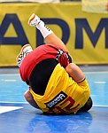 05.09.2015, Krems, Handball, Handball Liga Austria, HLA, GD, UHK Krems - HC Linz,<br>FEICHTINGER Sebastian<br><br>Copyright DIENER / Zierlinger<br>Marktgasse 3-7 / 4 / 5 / 21<br>A-1090 Wien<br>Telefax +43 1 955 32 35<br>Mobil +43 676 629 98 51<br>BA-CA<br>Bank Nr. 12000<br>Account Nr. 00712 223 783<br>e-mail: agentur@diener.at<br>Datenbank: www.diener.at