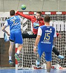 05.09.2015, Krems, Handball, Handball Liga Austria, HLA, GD, UHK Krems - HC Linz,<br>KISLINGER Christian, SHEJBAL Mihal, VUCKOVIC Gojko<br><br>Copyright DIENER / Zierlinger<br>Marktgasse 3-7 / 4 / 5 / 21<br>A-1090 Wien<br>Telefax +43 1 955 32 35<br>Mobil +43 676 629 98 51<br>BA-CA<br>Bank Nr. 12000<br>Account Nr. 00712 223 783<br>e-mail: agentur@diener.at<br>Datenbank: www.diener.at