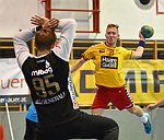 05.09.2015, Krems, Handball, Handball Liga Austria, HLA, U-20, UHK Krems, HC Linz,<br><br><br><br>Copyright / sportfotos. at / Zierlinger<br>Missongasse 21<br>A - 3500 Krems<br>zierlinger@sportfotos.at<br>www.sportfotos.at<br>Kremser Bank <br>BIC SPKDAT21XXX<br>IBAN AT392022800704000918<br>