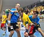 05.09.2015, Krems, Handball, Handball Liga Austria, HLA, U-20, UHK Krems, HC Linz,<br><br><br><br>Copyright / sportfotos. at / Zierlinger<br>Missongasse 21<br>A - 3500 Krems<br>zierlinger@sportfotos.at<br>www.sportfotos.at<br>Kremser Bank <br>BIC SPKDAT21XXX<br>IBAN AT392022800704000918<br>