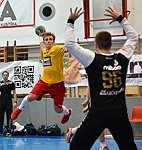 05.09.2015, Krems, Handball, Handball Liga Austria, HLA, U-20, UHK Krems, HC Linz,<br><br><br><br>Copyright / sportfotos. at / Zierlinger<br>Missongasse 21<br>A - 3500 Krems<br>zierlinger@sportfotos.at<br>www.sportfotos.at<br>Kremser Bank <br>BIC SPKDAT21XXX<br>IBAN AT392022800704000918<br>