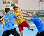 05.09.2015, Krems, Handball, Handball Liga Austria, HLA, U-20, UHK Krems, HC Linz,<br><br><br><br>Copyright / sportfotos. at / Zierlinger<br>Missongasse 21<br>A - 3500 Krems<br>zierlinger@sportfotos.at<br>www.sportfotos.at<br>Kremser Bank <br>BIC SPKDAT21XXX<br>IBAN AT392022800704000918<br>